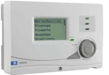 UVR610K - frei programmierbare Universalregelung für Wandmontage